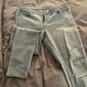 Straight leg jeans